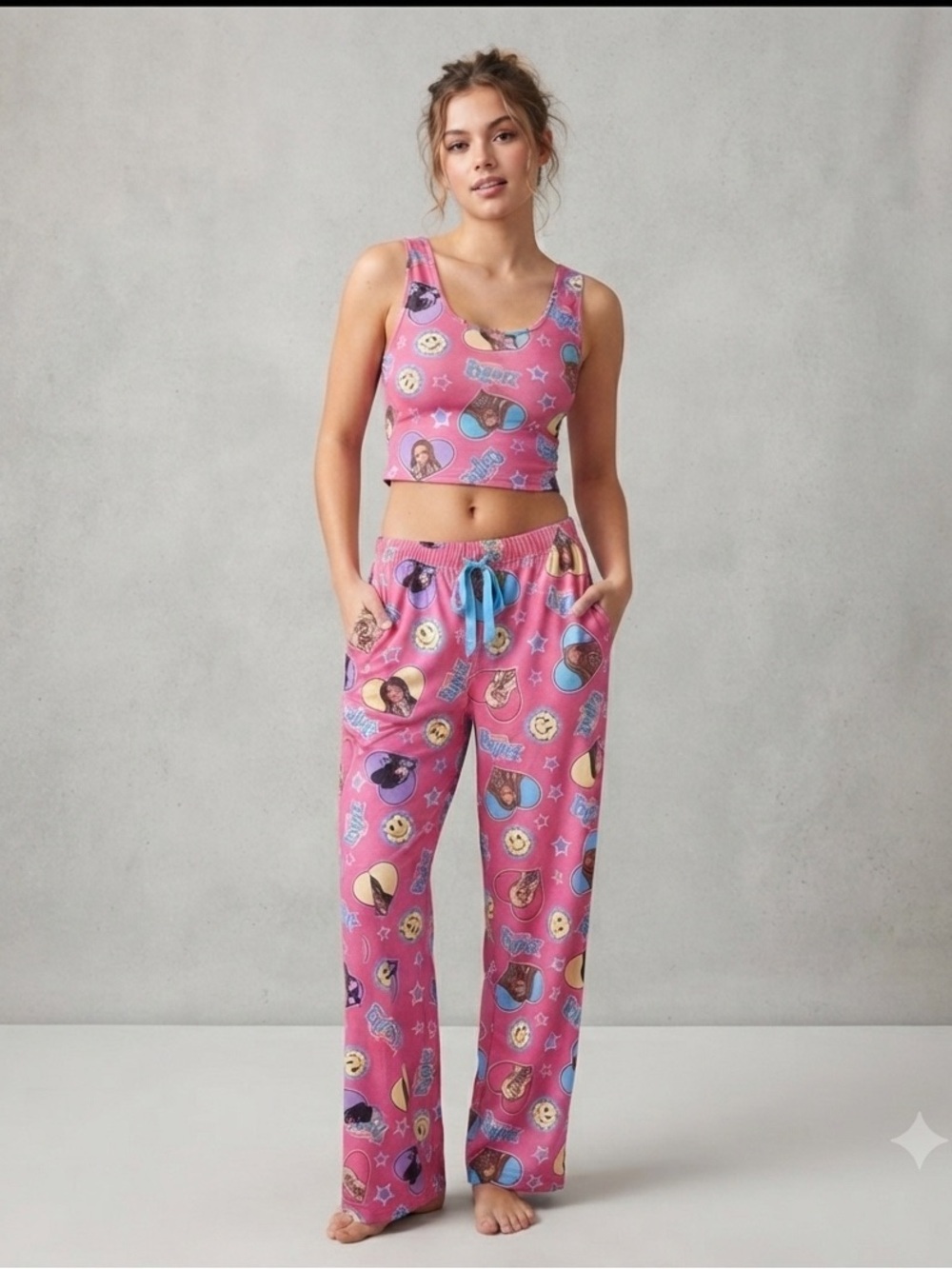 Bratz Character Print Pajama Pants